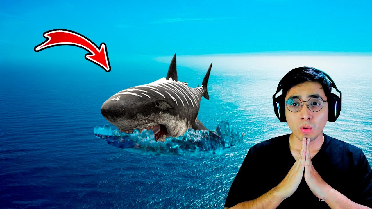 UN DRON DESCUBRE AL MEGALODON VIVO EN EL OCEANO en Garry's Mod