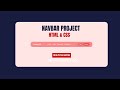 Code to Create - a Navbar using HTML & CSS | With Free Source Code