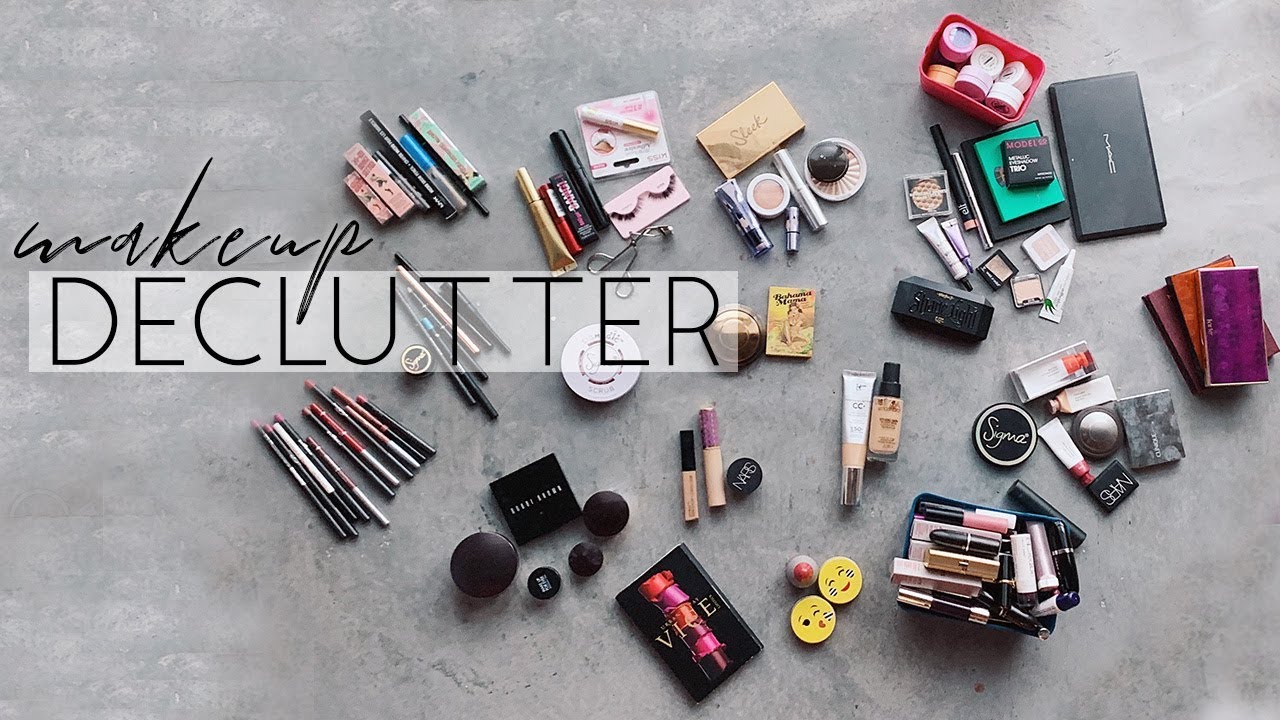 Inside My Minimalist Makeup Collection | Makeup Declutter + Organization