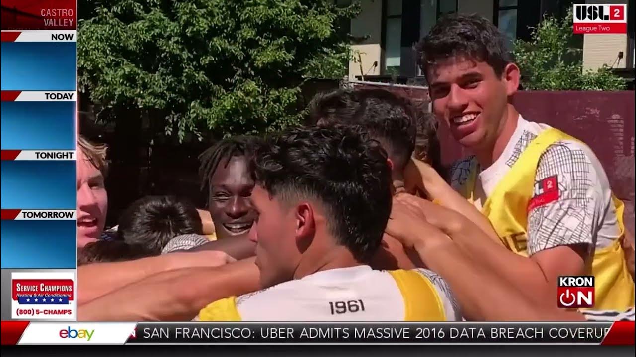 KRON 4 Highlights SF Glens vs Capital FC (USL2 Playoffs) YouTube