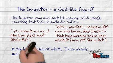 The role of the Inspector in 