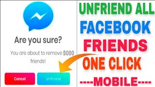 How To Unfriend All Facebook Friends In One Click | Remove All Facebook Friends | Delete All Friends screenshot 5