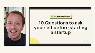 10 Questions to ask yourself before starting your business