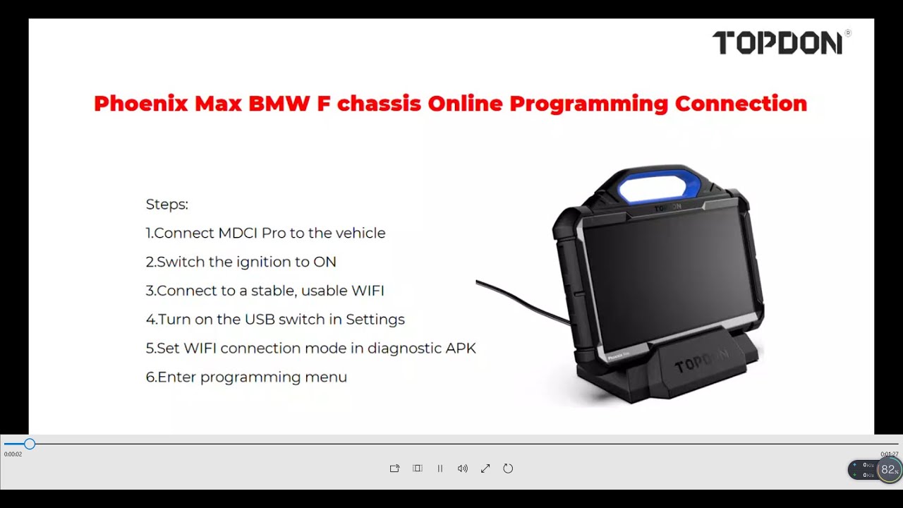 Chassis Programmming Phoenix Max BMW F Chassis Online Programming Connection - YouTube