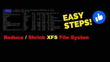 how to reduce/shrink xfs file system in lvm in linux | resize xfs logical volume  without data lose