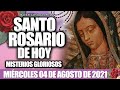 SANTO ROSARIO DE HOY MIÉRCOLES 04 DE AGOSTO DEL 2021-MISTERIOS GLORIOSOS-ORACIÓN CATÓLICA OFICIAL♥️