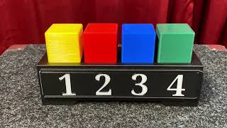 Mini Mental Rendition – 3D Printed 5 colors Now with a Hidden Ball!