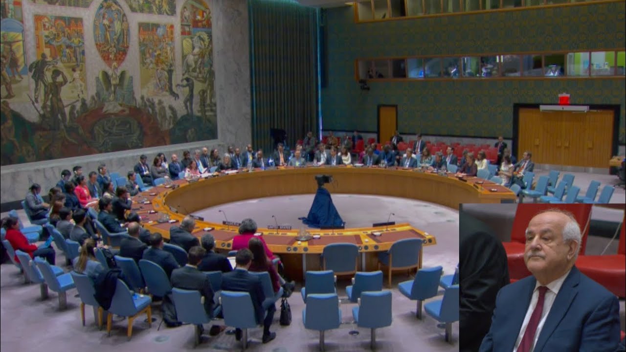 Security Council Meeting Admission of New Members🇵🇸 - YouTube