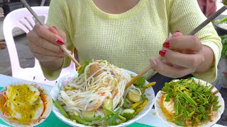 Nom Banhjok - $1 for a bowl - Phnom Penh Street Food @ Century Market
