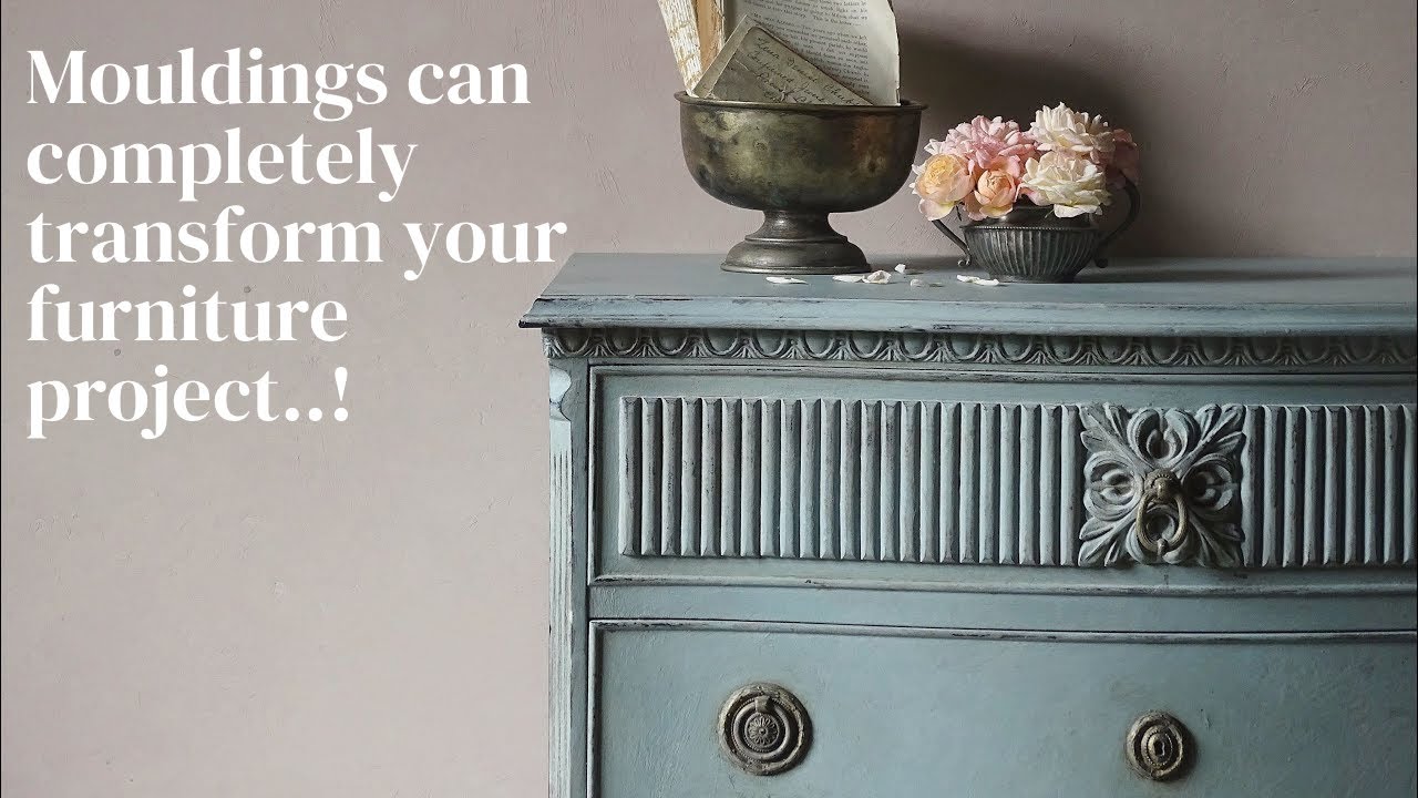 How to use Woodubend ￼ mouldings and Chalk P￼aint to achieve ￼ a Swedish furniture piece.