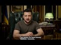 Address by Volodymyr Zelensky at the end of the 45th day of the Russian invasion of Ukraine