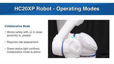 HC20XP Cobot: Industrial & Collaborative Modes