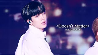 [4k][직캠] 세븐어스 희재 SEVENUS HEEJAE - Doesn't Matter (핔탐 부산콘 PEAKTIME BUSAN CONCERT 0625) | FANCAM