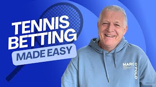 WINNING AT TENNIS BETTING IS EASY: PRO GAMBLER EXPLAINS HOW!