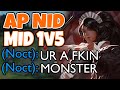 AP NIDALEE MID ACTUALLY WORKS? 1k DMG SPEARS, 1V5 IN MASTER TIER | Challenger Nid Mid | 11.14