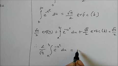 Error Function 2continued