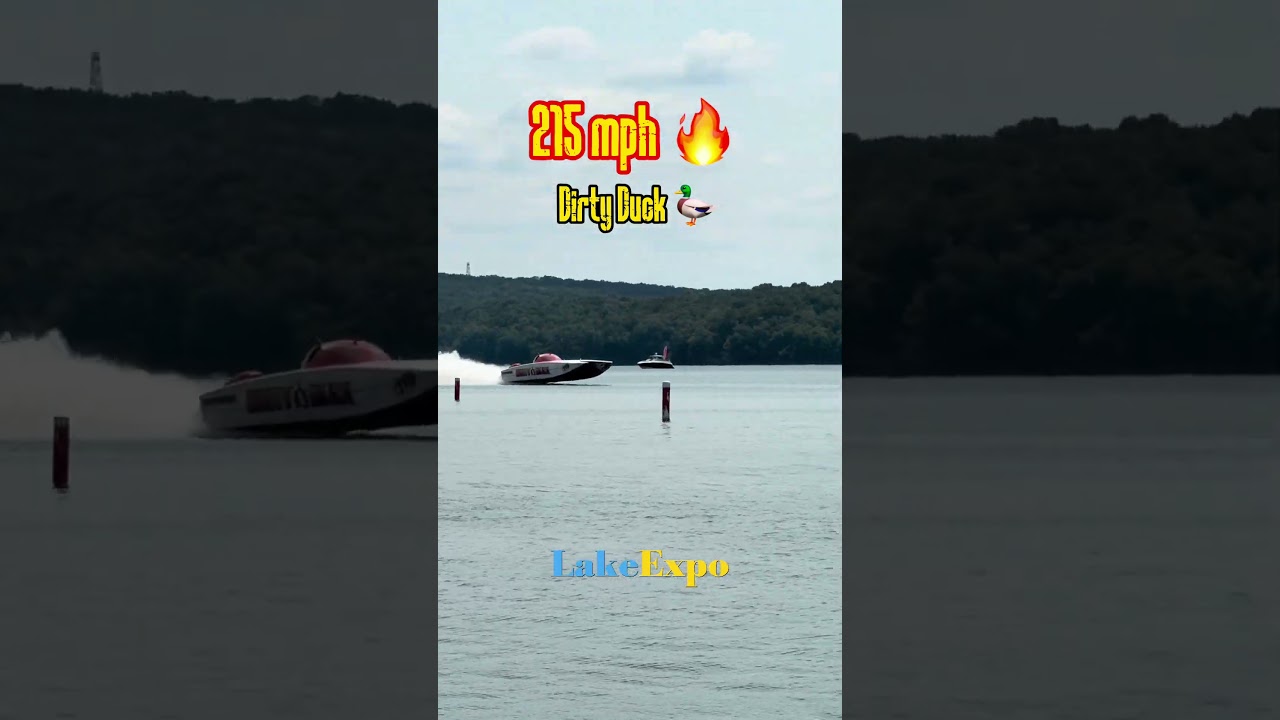 Dirty Duck Hits 215 MPH at 2025 Lake of the Ozarks Shootout!