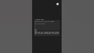 Automate MYSQL Setup with Bash in 2025 #shorts
