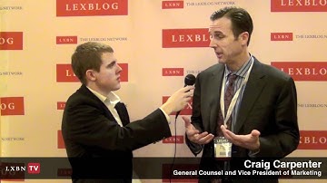 GC of Recommind Craig Carpenter on Predictive Coding and e-Discovery: LXBN TV at LegalTech NY 