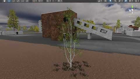 Unity HDRP simple wind: tree, grass, ...