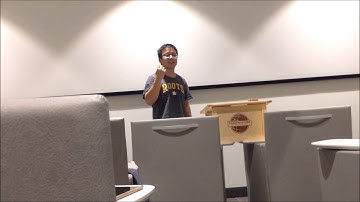 Toastmasters Speaking to Inform 1 Brandon Sung