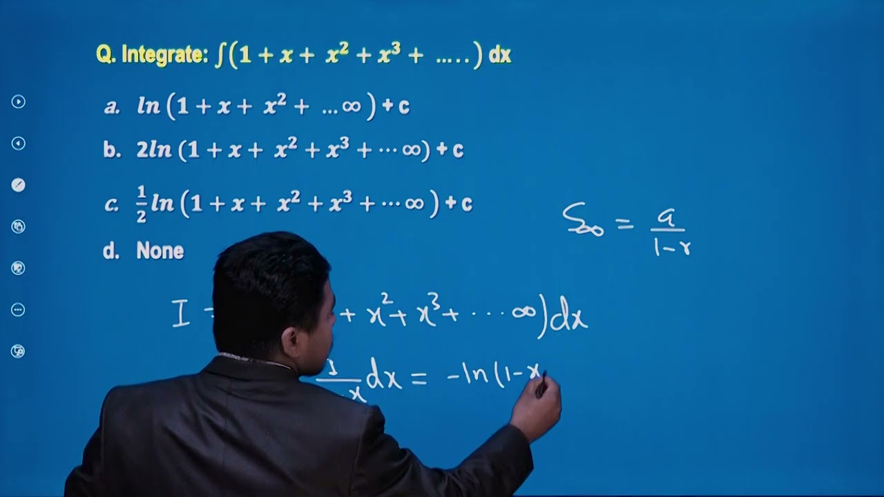 Infinite Series – Frequently Asked Question in Engineering Entrance Exams by Durgesh Kumar Yadav