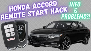 2018+ Accord Remote Start 'Hack' INFO!