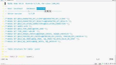 Python(MySQL SQL Redis)数据库：5.01 数据库的备份与恢复