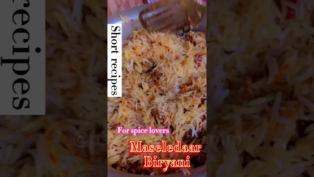Masaledar Biryani | Pakistani Moms