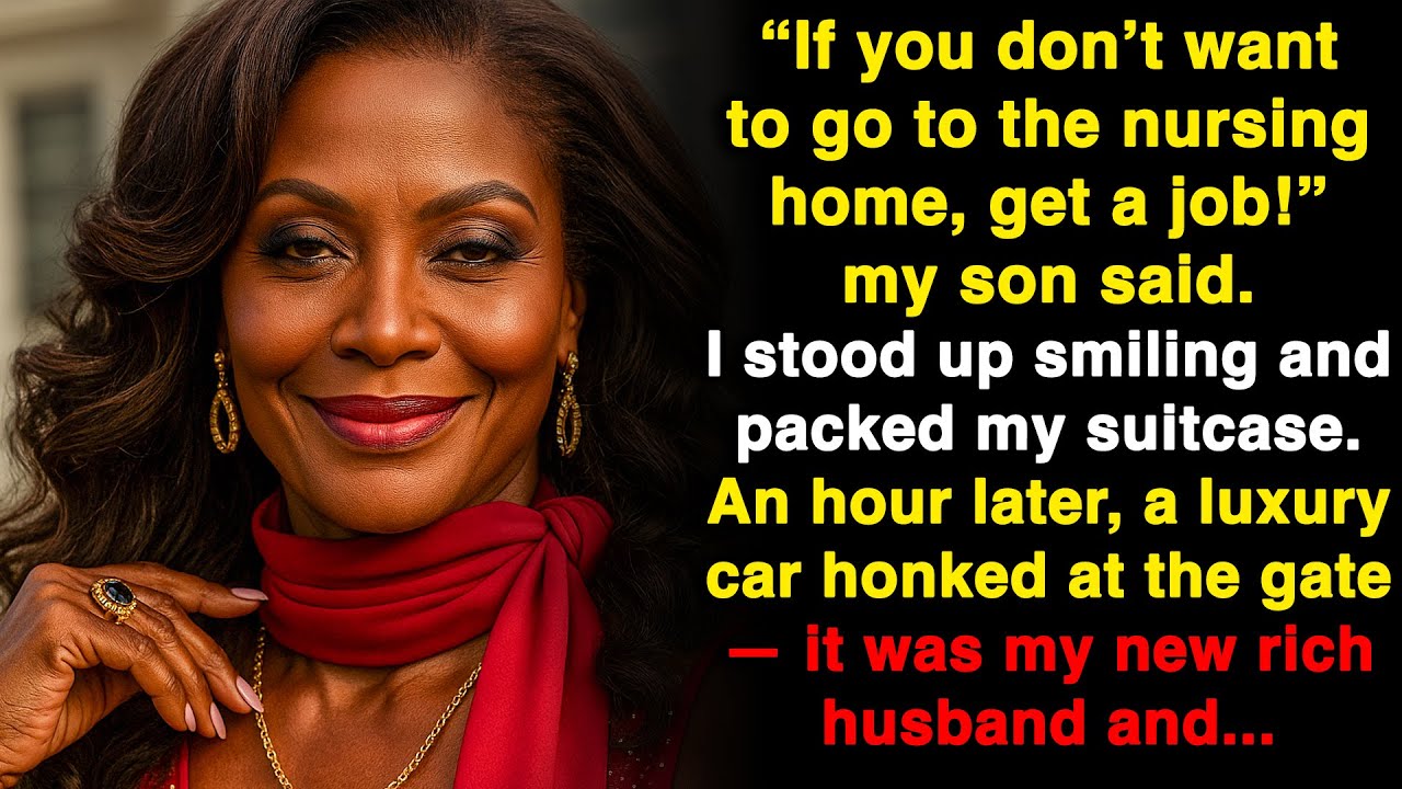 «Не хочешь в дом престарелых — найди работу!» — сказал сын. Я улыбнулась. Остановилась машина, и…