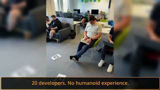 Programming a Humanoid Robot in Minutes | Sentio OS Developer Preview