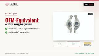 Falcon Rocker Arm Set RS033 for Suzuki Access | Two Wheeler &amp; Motorcycle Spare Parts