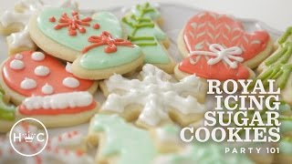 Royal Icing Sugar Cookies | Party 101