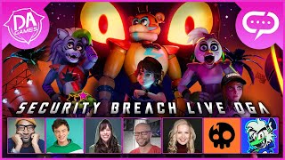 Fnaf: Security Breach Live Gameplay (Featuring Voice Cast & Fandom Creators)