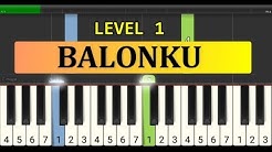 not piano balonku - tutorial piano tingkat 1 - lagu anak anak ciptaan at mahmud  - Durasi: 1:37. 