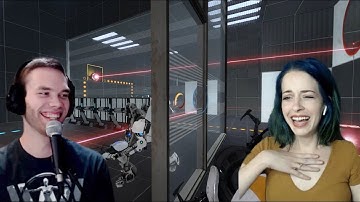 First Time Playing Portal 2! Co-Op with Kentobeans - Part 1