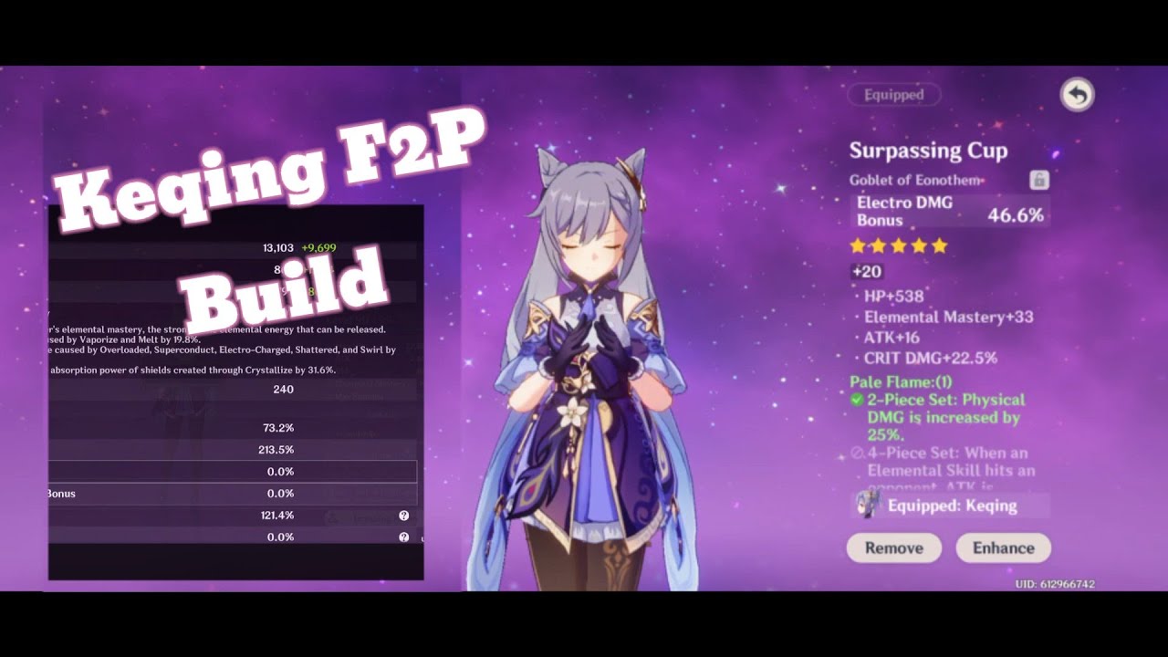 Keqing DPS Build 