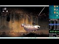 Speedrun of Hollow Knight: Silksong Any% CloakMist Route in 1:29:21.