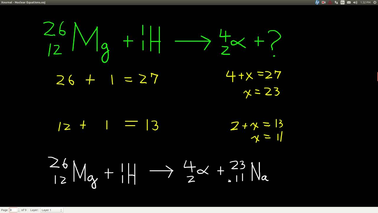 Nuclear Physics Equation Sheet