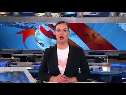 НЕТ ВОЙНЕ! Прямой эфир на Первом канале - Марина Овсянникова