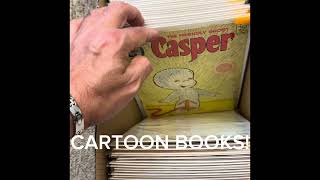 Cartoon Books - Comic Shop Sale 8PM EST - Horizon Picks - Stop In! Gold Key Whitman & more