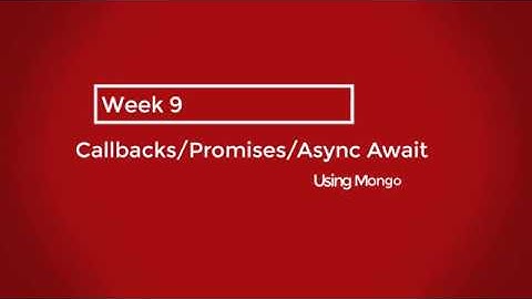 Working with mongo async