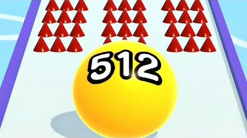 Ball Run 2048 - All level Gameplay Walkthrough Android iOS part 6