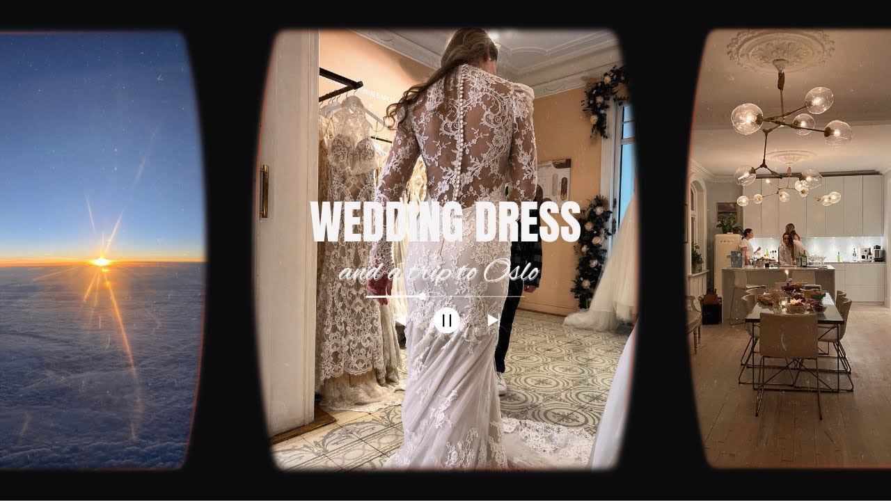 Wedding Dress Shopping in Barcelona 👰‍♀️ 💍  | and a quick trip to Oslo 🇳🇴