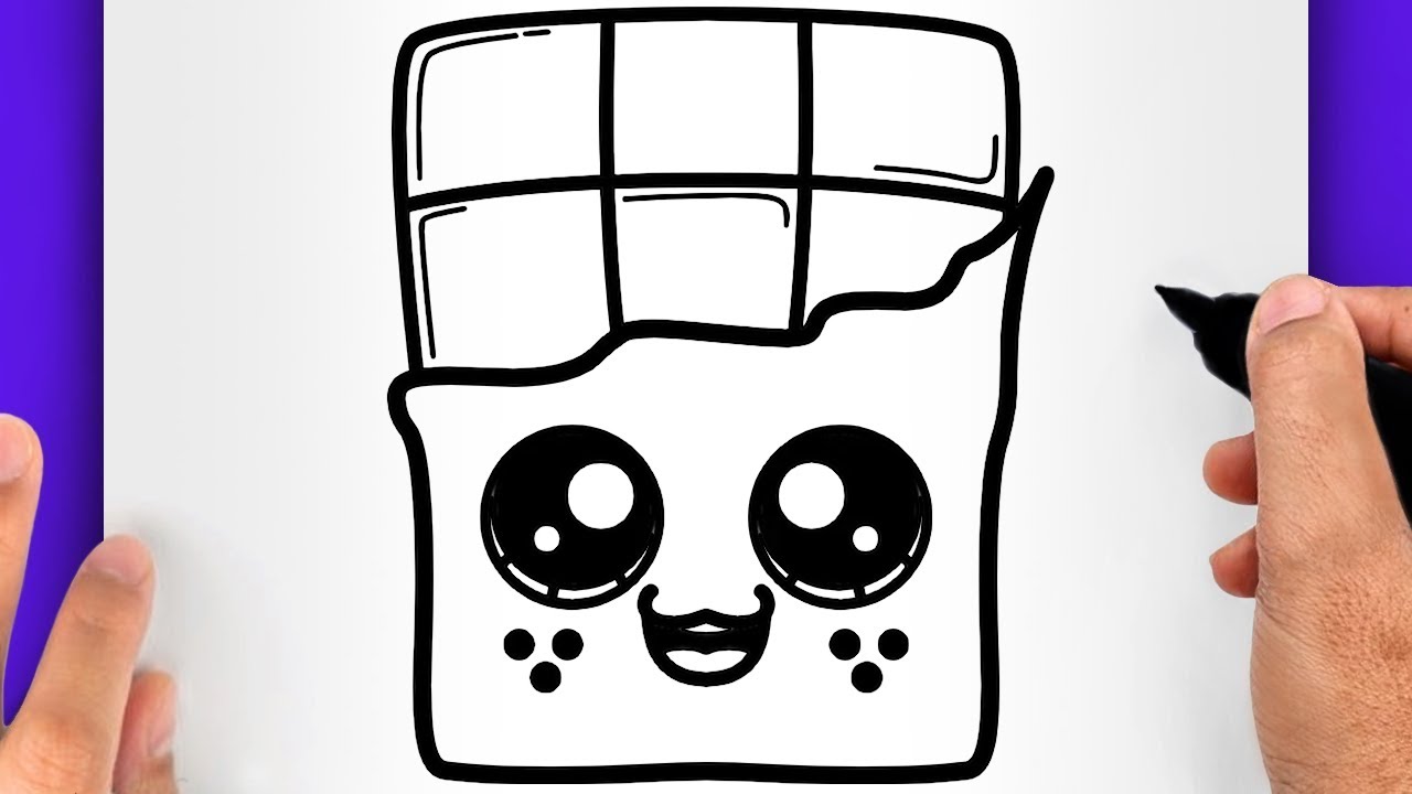 Comment Dessiner Une Brique De Lait Kawaii Tutoriel - Silhouette