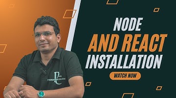 How to Install Node.js and React.js | Step-by-Step Guide for Beginners
