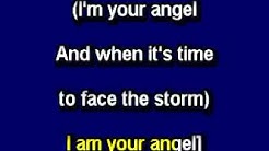 I'm Your Angel, in the style of Celine Dion & R Kelly, Karaoke Video with lyrics