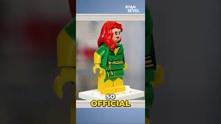Jean Grey Minifigure: Official Look, Epic Upgrades! #shorts