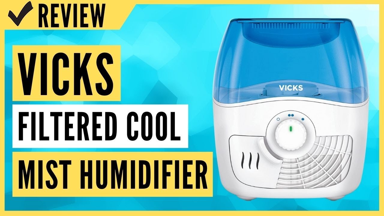 Vicks Filtered Cool Mist Humidifier Review - YouTube