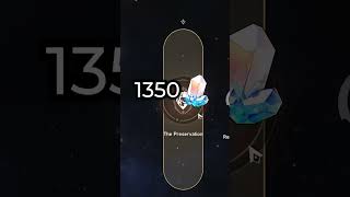Version 1.6 Update Resource Calculation #shorts | Honkai: Star rail